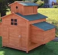 Deluxe Large Backyard Wood Chicken Coop Hen House 6-10 Chickens w 6 nesting  box