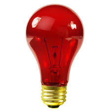 Vickerman A19 Red Transparent Replacement Bulb Walmart Com In 2020 Red Light Bulbs Colored Light Bulbs Light Bulb