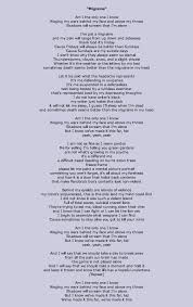 Migraine Twenty One Pilots Twenty One Pilots Lyrics Migraine Twenty One Pilots One Pilots