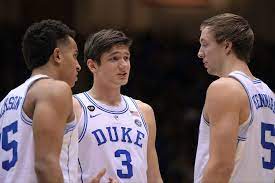Frank Jackson Grayson Allen And Luke Kennard Of The Duke Blue Devils Frank Jackson Grayson Allen Grayson