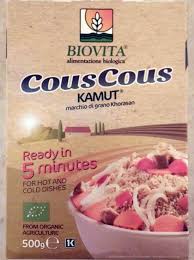 Bake at 350° for 5 minutes. Couscous Kamut Biovita 500 G