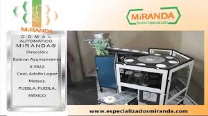Comal Automatico Miranda Mod M Ro Ver 2016 Bas Y Luj Recetas De Comida Saludable Maquina Helados Frappes