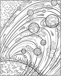 Awesome outer space coloring pages 61 in coloring pages for kids. Trippy Coloring Pages Outer Space Coloring4free Coloring4free Com