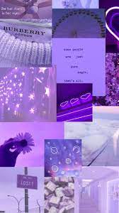 Our designs created by independent artists will amplify their room decor. Purple Aesthetic Collage Wallpaper Novocom Top