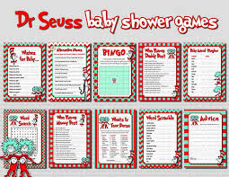 Dr Seuss Baby Shower Games Seuss Baby Shower Dr Seuss Baby Shower Suess Baby Shower