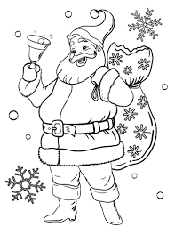 Make sure you scroll down the. Free Santa Claus Coloring Page