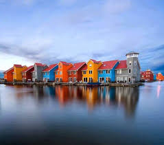 Colorful Houses Netherlands Luoghi Meravigliosi Viaggi Paesaggi