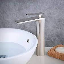 Best bathroom sink faucets 2020 suvs. Beelee Bathroom Sink Faucet Single Hole Modern Vanity Faucet One Handle Tall Body Brushed Nickel Finished Bl6601nh Amazon Com