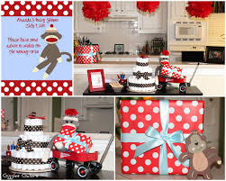 Shop for sock monkey baby clothes online at target. Sock Monkey Baby Shower Party Idea Invitations Decorations Supplies Etc