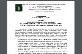 Membuat surat pernyataan dalam melamar cpns bagi yang belum pernah memang sedikit susah. Kemenkumham Umumkan Verifikasi Masa Sanggah Ini Hasil Finalnya