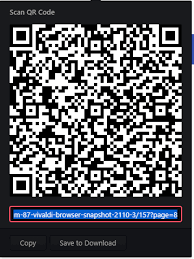 Content updated daily for virtual kitchen makeover. Url Sharing Via Qr Code And An Update To Chromium 87 Vivaldi Browser Snapshot 2110 3 Vivaldi Browser