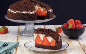 Es ist eigentlich mehr eine torte, aber super leicht zu backen. Maulwurfkuchen Mit Erdbeeren Leckerschmecker