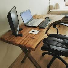 Desktop Table By Ravilla Natural Wood Furniture Seen At Private Residence Bursa Wescover