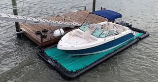 Newbuild composite floating dock 5000 tlc. An In Water Dry Dock For Your Boat Boatus