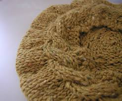 Intermediate knit this chunky beanie that features a cable within a cable stitch using wonderfully chunky yarn, looks great and feels warm! Ravelry Weekend Cable Beret Pattern By Julia Marsh