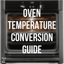 Oven Temperature Conversion Guide Pinch Of Nom Slimming