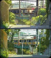Anime Vs Reality Album On Imgur Garden Of Words Anime Scenery Anime Places