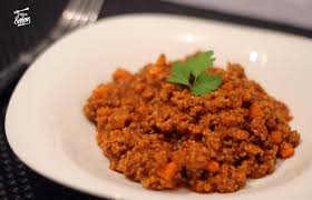 Para que las albóndigas queden más suaves y jugosas, agrega una cucharada de aceite de oliva virgen extra a la mezcla de la carne. Salsa Bolonesa Receta Casera Receta De Sergio