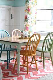 American Chalky Paint Tutorial Furniture Makeover Home Office Decor Farmhouse Dining