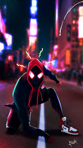 As happens far too often for marvel superheroes, miles finds himself in a. Spider Man Miles Morales Into The Spider Verse Marvel Ultimate Marvel Comics Wallpaper Spiderman Drawing Spiderman