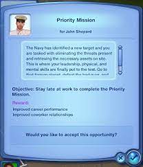 Mod The Sims The Navy Officer Career With Mass Effect References Sims 3 Mods Sims Mods Sims