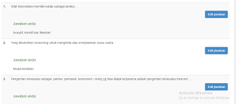 Soal Dan Jawaban Uts Entrepreneurship Semester 1 Sistem Informasi D3 Ubsi