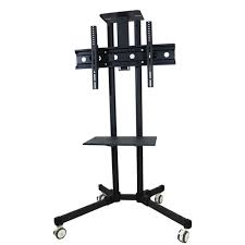 2020 popular 1 trends in consumer electronics, home improvement, furniture, cellphones & telecommunications with flat screen stand and 1. China 40 50 60 65 Inch Black Tall Metal Floor Flat Screen Tv Stands Floating Tv Mounting Brackets Mobile Tv Stand Rolling Tv Cart For Flat Screen On Casters Wheels China