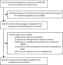 Maternal Pre Pregnancy Infection With Hepatitis B Virus And