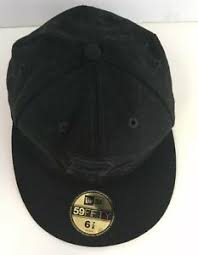 Even a small amount of sweat on a hot day. New Era Cap 59fifty Fitted 5950 Black Size 6 7 8 Hat Pa Ebay
