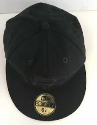 Now then, how to find your basic hat size? New Era Cap 59fifty Fitted 5950 Black Size 6 7 8 Hat Pa Ebay