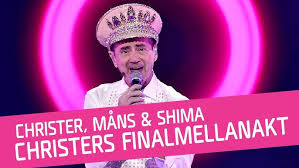 Efter den förkrossande segern i. Christers Finalmellanakt Christer Bjorkman Mans Zelmerlow Shima Niavarani Youtube