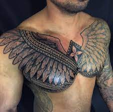 Beautiful and popular angel wings tattoo designs and ideas 2019. Angel Chest Tattoo Wings Novocom Top