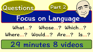 Question Patterns Focus On English Part 2 English Speaking Practice Esl Efl Yo Learning English Online This Or That Questions Learn English Grammar