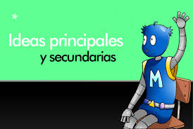Ideas principales y secundarias