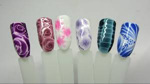Sharm Effect Nail Art Mokre Na Mokre Rozmazywane Wzorki