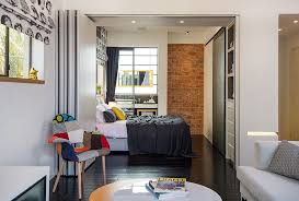 Browse modern bedroom decorating ideas and layouts. Smart Modern Renovation Transforms Small Urban Apartment