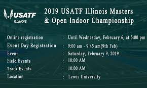 2019 Usatf Illinois Masters Open Indoor T F Championship Https Www Athletic Net Trackandfield Meet 351781 Register Lewis University Illinois Track Event