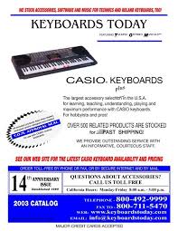 Piano, jazz, sound, melody, guitar. Keyboards Today Casio Keyboard Accessories And Music Books