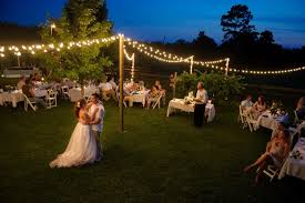 Our venue booking system allows couples to directly contact the. Brighten Up Your Backyard Wedding By Adding Strands Of Lights Find Lights On Oogalights Com Yard Wedding Backyard Wedding Lighting Wedding Lights