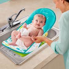 Safely and securely bathe your newborn in comfort with the deluxe baby bather. Summer Infant Deluxe Baby Bather Blue Baby Tub Baby Bath Summer Baby