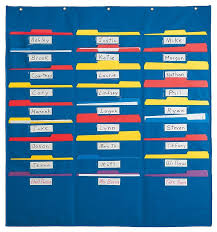 Organization Center Wall Pocket Chart 7th Grade Language