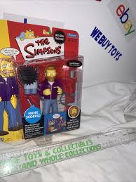 2002 The Simpsons HANK SCORPIO Action Figure WOS Playmates All-Star Voices  MIP