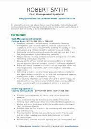 Cash management is the process of collecting and managing cash flows. Cash Management Specialist Resume Samples Qwikresume