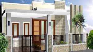 Penataan berseling antara pagar kayu dan. Inspirasi Model Pagar Rumah Minimalis Type 45