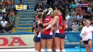 A seleção brasileira feminina de vôlei terminou a fase de classificação em segundo lugar, com 40 pontos (13 vitórias e duas derrotas). Servia X Estados Unidos Mundial De Volei Feminino 2014 2Âª Fase Youtube