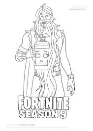 Fortnite Battle Royale Coloring Page Rex