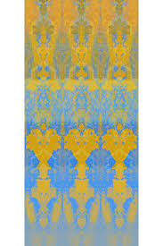 Grammatically, this word ikat is a noun, more specifically, a in ikat, the resist is formed by binding bundles of threads with a tight wrapping applied in the desired. Ikat Damask Wallpaper Panel Timorous Beasties