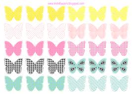 Free Printable Pastel Colored Butterflies Schmetterling Druckvorlagen Freebie Scrapbook Printables Free Printables Diy Printables