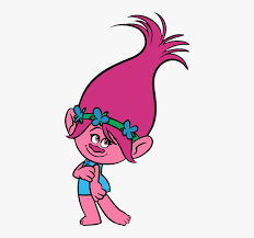 Poppy, is the current queen of the pop trolls, peppy's daughter, branch's girlfriend, and the female protagonist of the trolls franchise. Trolls Png Poppy Pink Cute Trolls Poppy Coloring Page Transparent Png Kindpng
