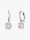 that sparkle pavÃ© mini hoops Kate Spade